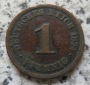 Kaiserreich 1 Pfennig 1874 A, Belegstück