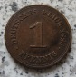 Kaiserreich 1 Pfennig 1886 A