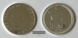 Isle of Man 1 Noble 2024 Charles III Viking Longship  FM-Frank...
