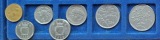 Malta, 1 bis 50 Cent 1990er 7 Kleinmünzen plus 11mal Rumänie...