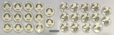 China 14 x 10 Yuan 2023 LOT Panda KM#2750 FM-Frankfurt Feinsil...