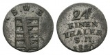 Altdeutschland; Sachsen- Weimar; Kleinmünze 1826