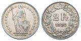 Schweiz; 2 Franken 1920