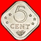 Ⰶ MET ARUBA (1971-1985): NIEDERLÄNDISCH ANTILLEN ★ 5 CENT...