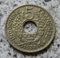 Französisch Indo-China 5 Cents 1938, KM 18.1a, besser