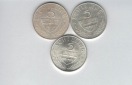 5 Schilling 1961 1965 3 Stk silber á 3,32 fein Österreich Sp...