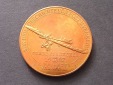 Saalfeld Medaille Post und Verkehr mit Grade Eindecker 40mm Proof