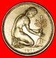 Ⰶ NICHT KOMMUNISTISCHER (1950-2001):DEUTSCHLAND★50 PFENNIG...