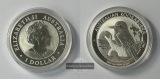 Australien 1 Dollar Kookaburra 2019 KM#3690 FM-Frankfurt Feins...