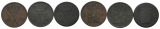 Altdeutschland; 3 Kleinmünzen 1863/1861/1826