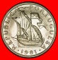 Ⰿ 25 SILBERMÜNZEN (1963-1986): PORTUGAL ★ 5 ESCUDO 1981 S...