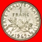 Ⰿ SONNE (1960-2001): FRANKREICH ★ 1 FRANC 1969! SÄER FEHL...