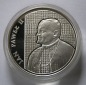 POLEN 10.000 Zloty 1989 Silber Polierte Platte PP !! Papst !! ...