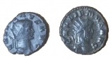 2 X Antoniniane Kaiser Gallienus_ORIENS u. FORTVNA_GARANTIERT ...
