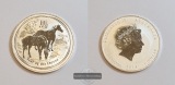 Australien 1 Dollar Jahr des Pferdes 2014 FM-Frankfurt KM#2111...