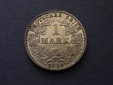 Deutsches Reich 1 Mark 1910 G fvzgl Silber