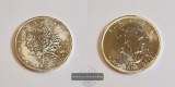 Kanada 5 Dollar 2010 Maple Leaf FM-Frankfurt Feinsilber: 31,1g