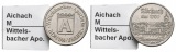 Bayern, Aichach, Wittelsbacher-Apotheke Bonus Taler, Menzel -
