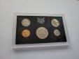 KMS Kursmünzensatz 1971 Dollar Kennedy USA Spittalgold9800 (00