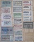 Deutsches Reich: Lot aus 18 verschiedenen Länder-Banknoten