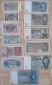 Deutsches Reich: Lot aus zwölf verschiedenen Banknoten nach 1924