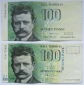 Finnland: 2 x 100 Markkaa 1986