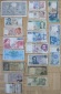 Westeuropa: Lot aus 19 verschiedenen Banknoten