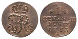 Altdeutschland; Kleinmünze 1753