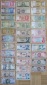Karibik: Lot aus 33 verschiedenen Banknoten