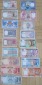 Südasien: Lot aus 17 verschiedenen Banknoten, alle kassenfrisch