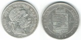 SZAIVERT KAISERREICH ÖSTERREICH FRANZ JOSEPH GULDEN FORINT 18...