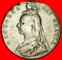 Ⰿ SILBER (1887-1892): GROSSBRITANNIEN ★ 1/2 CROWN 1891 VIC...
