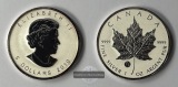 Kanada 5 Dollar 2010 Maple Leaf Privy F15 FM-Frankfurt Feinsil...
