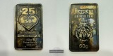 Deutschland 50g Silberbarren Heraeus Edelmetalle Hanau FM-Fran...