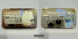 Deutschland Degussa 1 Unze Deutsche Wiedervereinigung FM-Frank...
