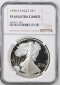 1990 S American Silver Eagle – Proof NGC PF 69 Ultra Cameo