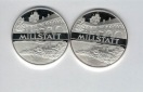 Silbermedaille Millstatt 2 Stk. silber 925/29,6g Österreich S...