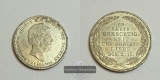 Deutschland Sachsen 1/3 Thaler 1854 FM-Frankfurt Feinsilber: 5...