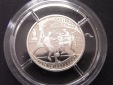 Russland 1 Rubel 1997 Fussball WM 98 Y582 PP Silber