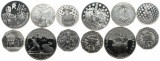 Wertvolles Silberlot von 11 Euromünzen div. Länder, 176,3 gr...
