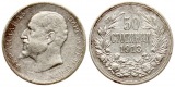 Bulgarien: Ferdinand I. 1887-1908, 50 Stotinki 1913, siehe unten!
