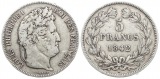 Frankreich: 5 Franc 1842 W, Louis Philippe I., siehe unten!