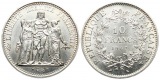 Frankreich: 10 Franc 1967, 25 gr. 900er Silber (22,5 gr. fein)