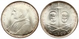 Vatikan/Kirchenstaat: 500 Lire o. J. (1967), Papst Paul VI., D...