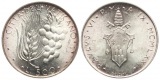 Vatikan/Kirchenstaat: 500 Lire 1971/IX, Papst Paul VI., Weizen...