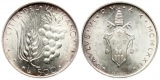 Vatikan/Kirchenstaat: 500 Lire 1972/X, Papst Paul VI., Weizen...