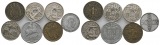 Ausland; Spanien; Kleinmünzen ( 7 Stück )