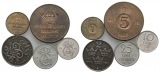 Ausland; Schweden; Kleinmünzen ( 5 Stück )