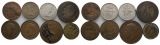 Ausland; Großbritannien; Lot Kleinmünzen ( 8 Stück )