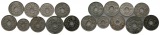 Ausland; Frankreich; Lot Kleinmünzen ( 9 Stück )